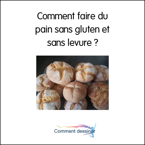 Comment faire du pain sans gluten et sans levure